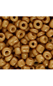 Seed beads 6/0 (4mm) Sierra brown
